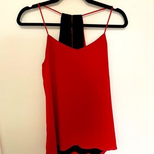 V Neck Racerback Cami Reversible